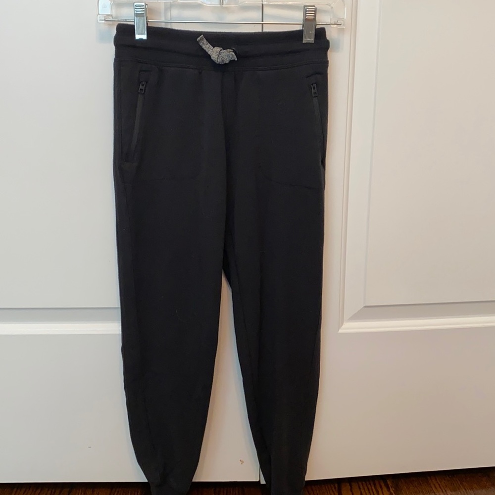 Black Athleta Girl soft joggers